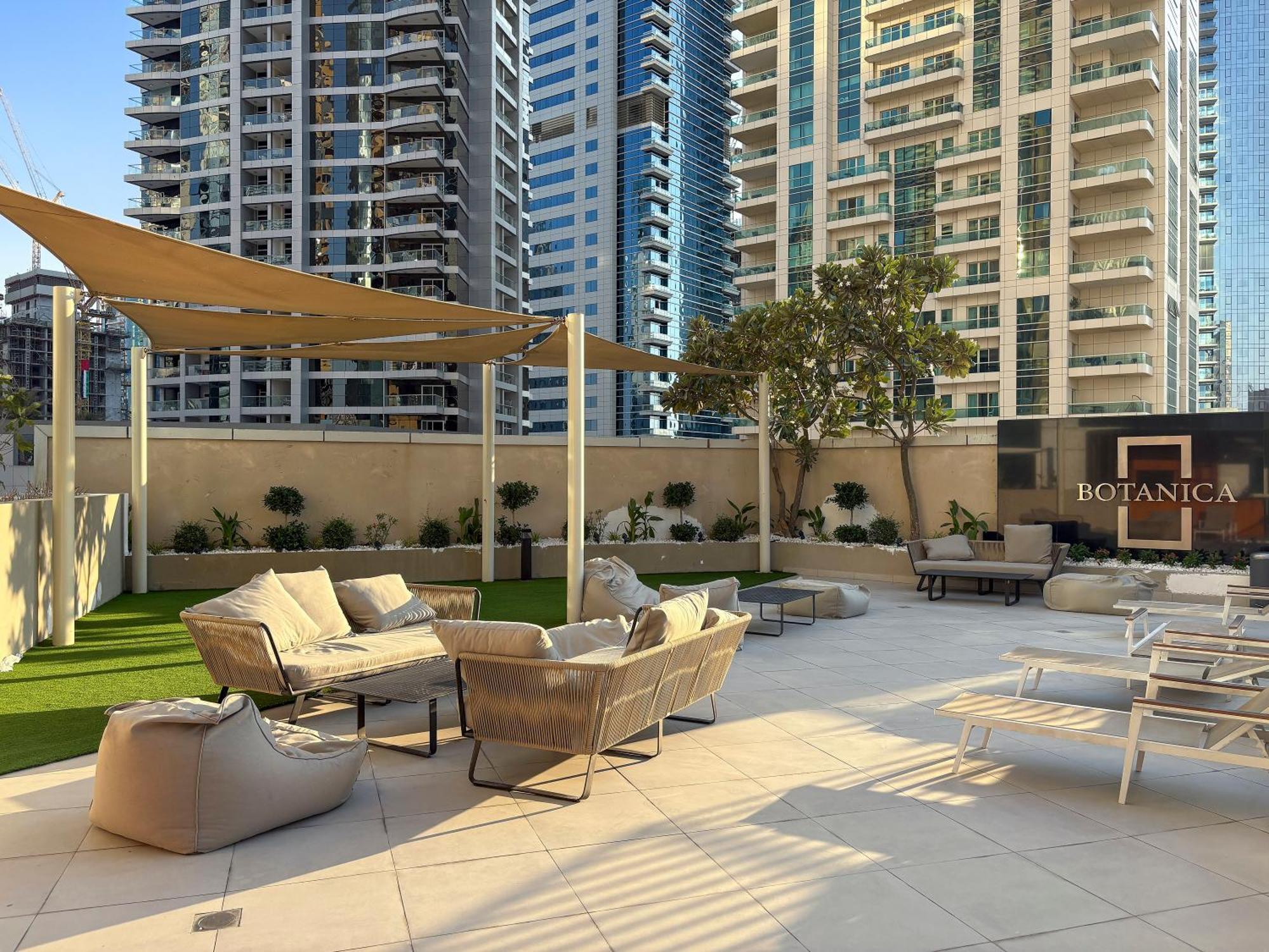 Spacious 1Br Botanica Towers, Dubai Marina Apartment Exterior photo